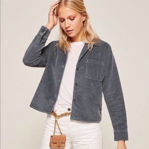 Reformation Corduroy shirt/jacket